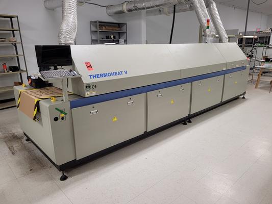 Manncorp THERMOHEAT V CR10000 10-Zone Reflow Oven